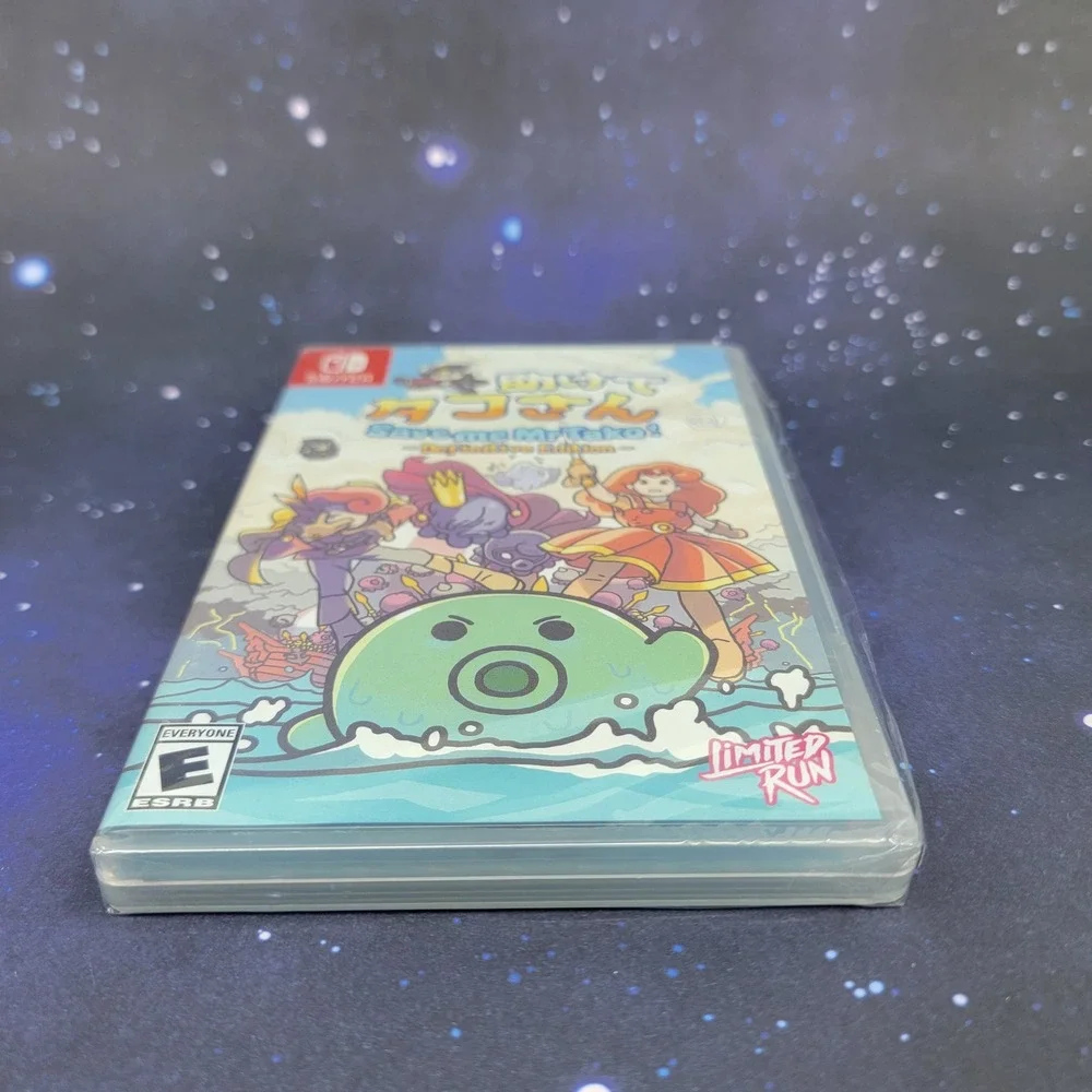 Save Me Mr Tako Definitive Edition Nintendo Switch Limited Run Games #147 Plush